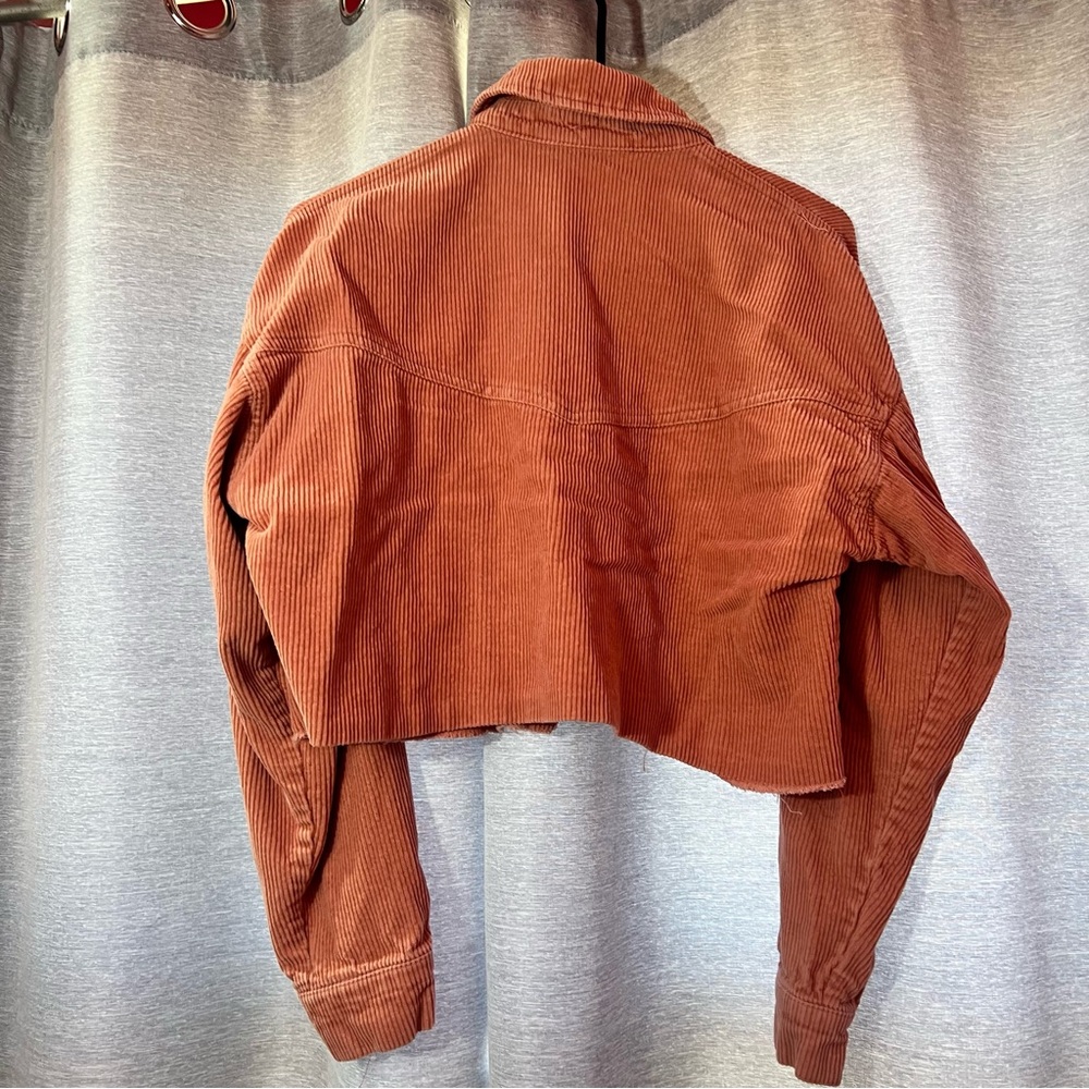 Women's Cropped Jacket - Rust - Picture 7 of 7
